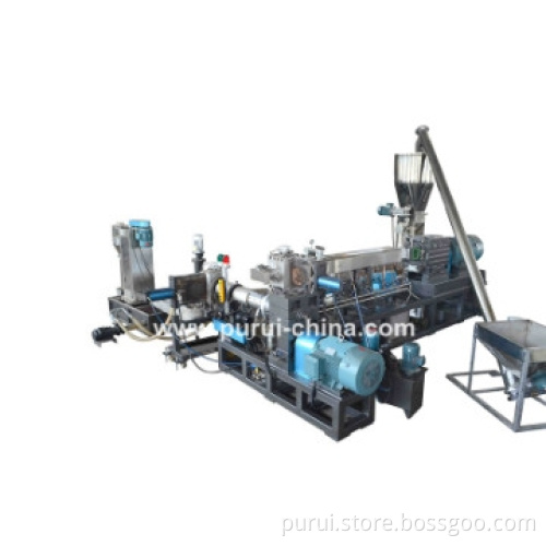 Plastic pelletizing machine for PP flakes